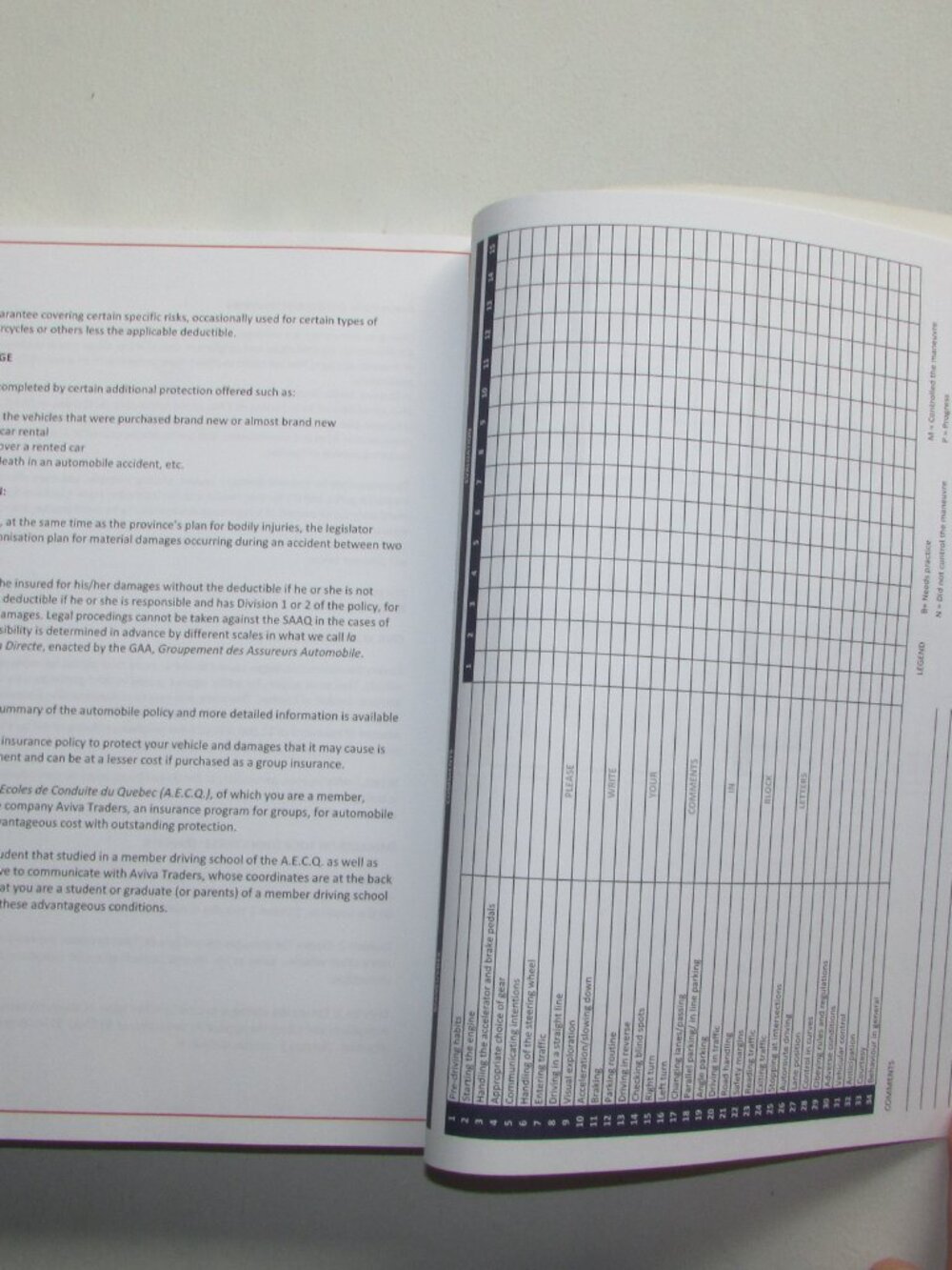 Driving Under Control - Driver's Ed Book - Picture 4 of 5